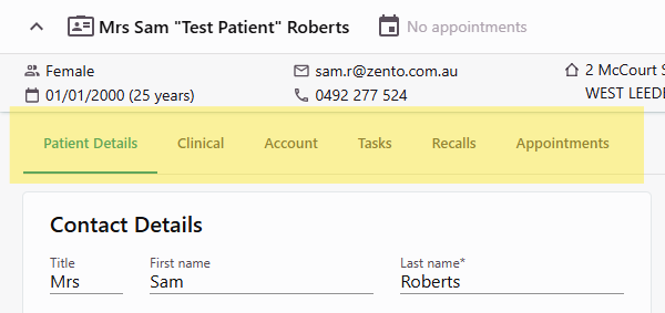 Gentu Patient File